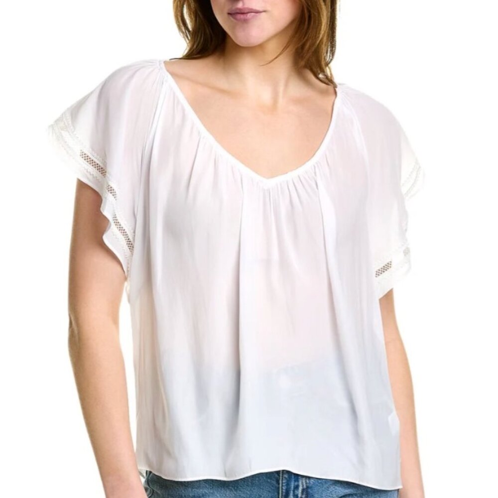 [Ramy Brook] NWOT white Winston top - size M